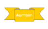 Antrim County Flag Banner Clip Art